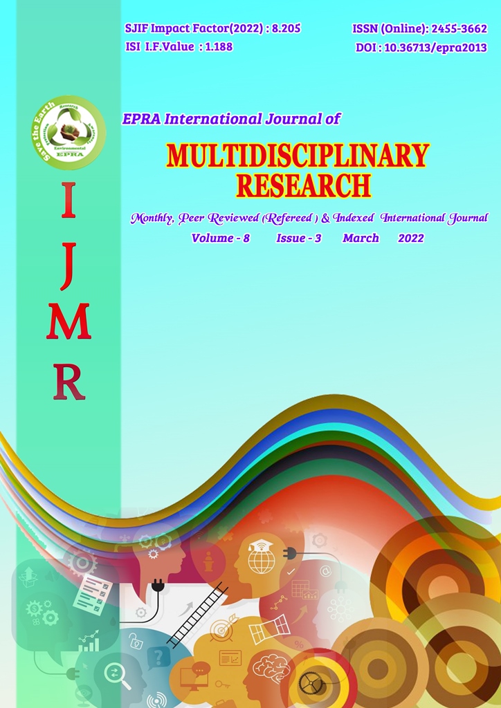 EPRA International Journal of Multidisciplinary Research (IJMR)